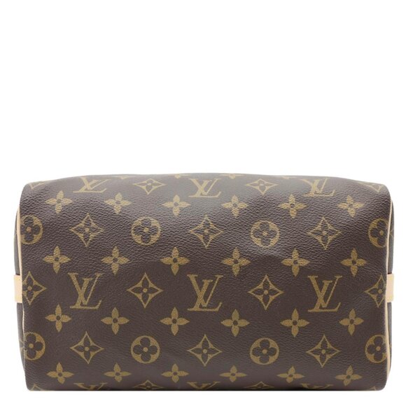 Louis Vuitton  Speedy 25 Bandouliere Monogram Canvas Shoulder Bag Brown - Picture 10 of 16